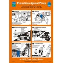 ISM Precautions Against Piracy Poster Vinyl