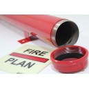 SOLAS Large Fire Plan Holder Stainless Steel